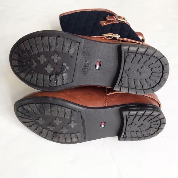 Tommy Hilfiger Andrea quilted riding boots EUC size 2 youth - Picture 10 of 10